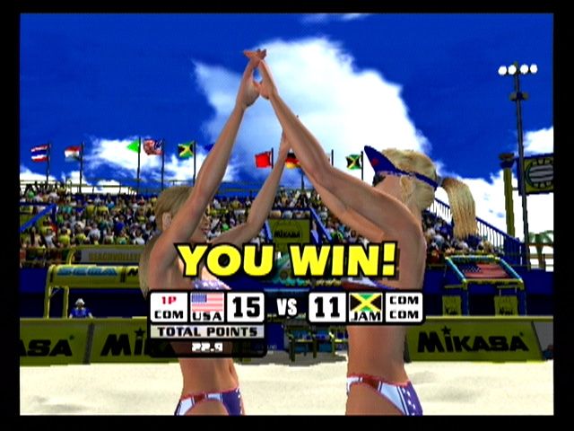 Beach Spikers screenshot 3 for Gamecube